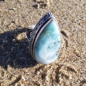 Larimar Ring